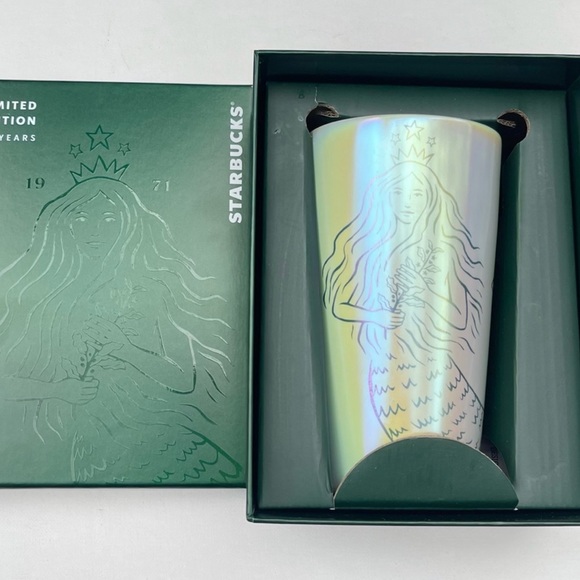 Starbucks Limited Edition 50th Anniversary Mermaid Siren Ceramic Hot Cup - Picture 10 of 10
